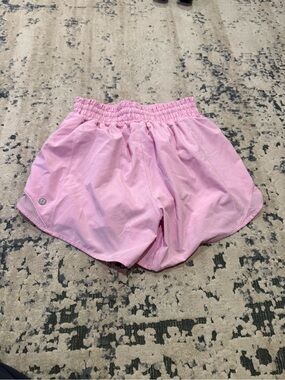 lululemon athletica Bubblegum Pink Run Shorts